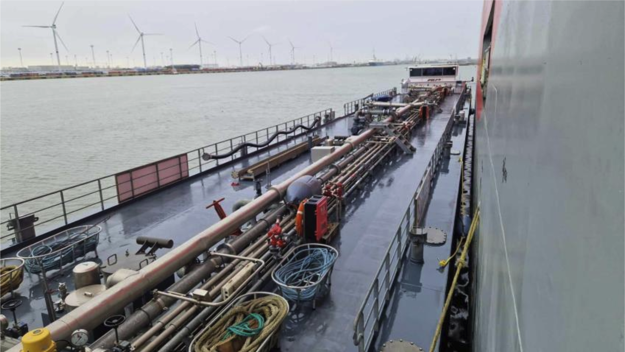 Marine B100 biofuel, composed of 100% biodiesel, was delivered to “APOLLON HIGHWAY” at the Belgium port of Zeebrugge.